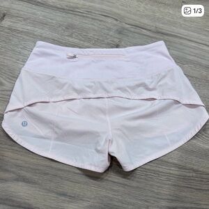 Lululemon Strawberry Milkshake 2.5 H/R Shorts
